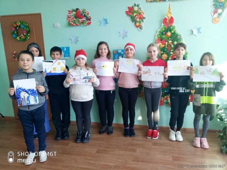 5 января 2022 года ученики 11 класса совершили прогулку в с. Тогобиевка «Зимние забавы».